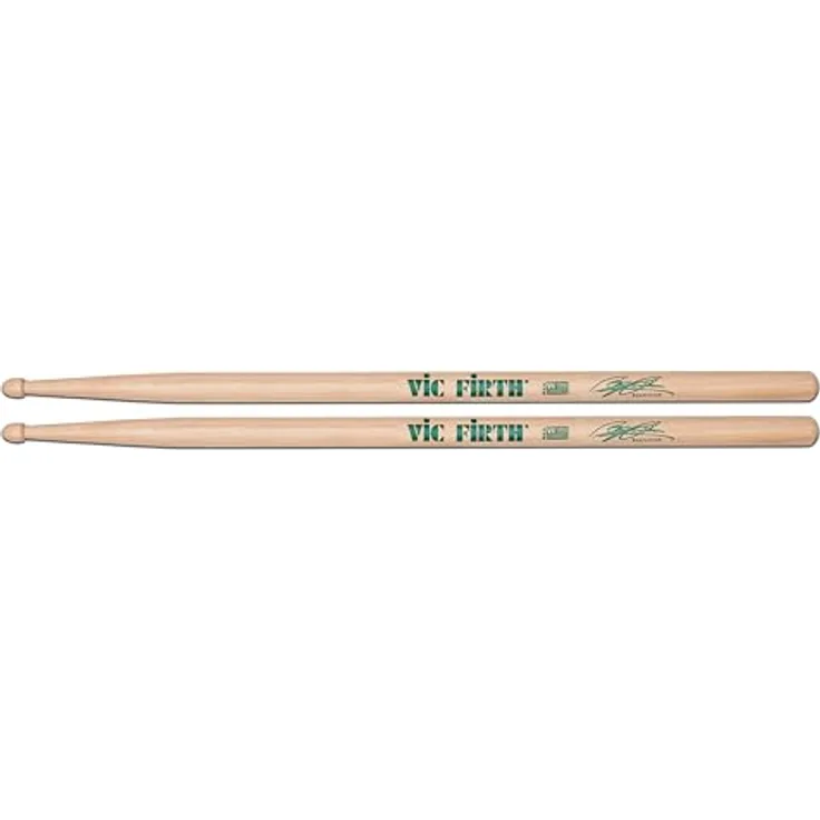Vic Firth BG Benny Greb Signature, Drumsticks aus Hickory, ovaler Kopf, 406 mm lang, 15,1 mm Ø
