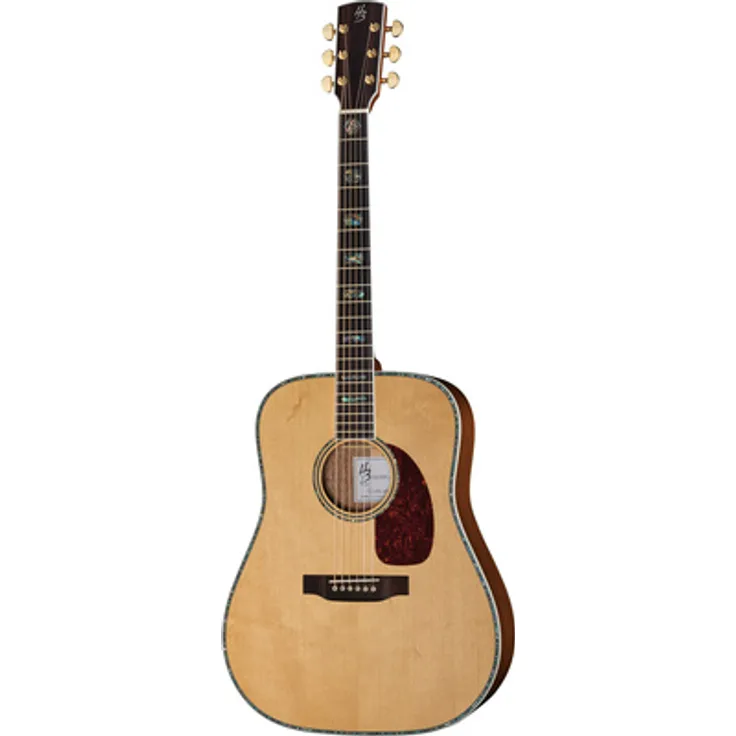 Harley Benton Custom Line CLD-41SE WN, Westerngitarre mit Tonabnehmer, Dreadnought, massive Sitka Fichtendecke, Walnuss Korpus, Natur matt