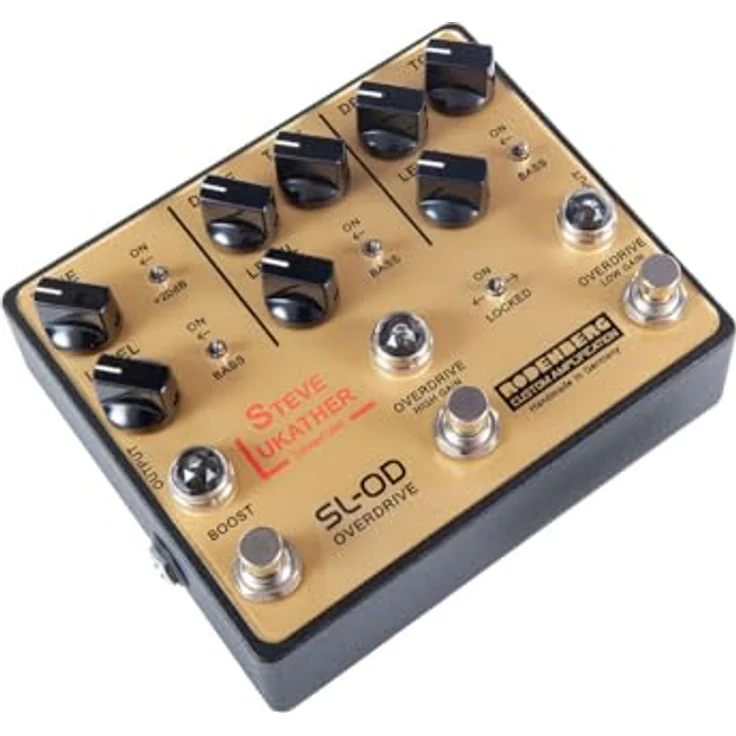 Rodenberg SL-OD Overdrive, Steve Lukather Signature Effektpedal mit 3 unabhängigen Overdrive-Optionen und True Bypass – Bild 2