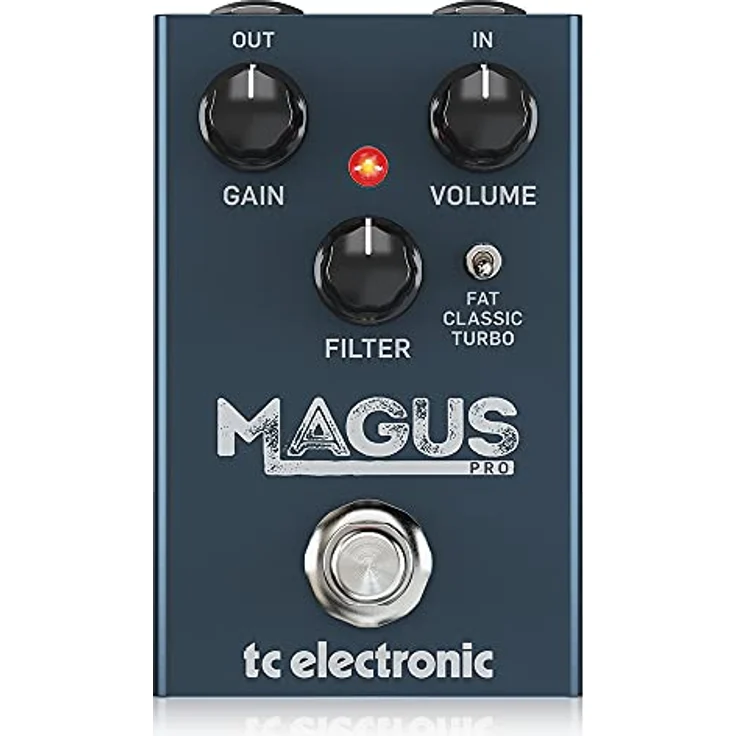 TC Electronic Magus Pro Distortion, E-Gitarreneffektpedal mit High Gain Distortion, True Bypass und 3-Wege Schalter (Fat, Classic, Turbo) – Bild 1