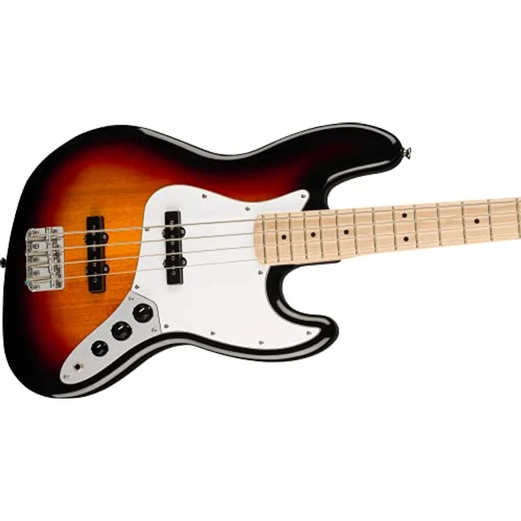 Squier by Fender Affinity Series¹ Jazz Bass®, Ahorn-Griffbrett, weißes Schlagbrett, 3-farbiger Sunburst, mit kostenlosen virtuellen Kursen auf Fender Play – Bild 5