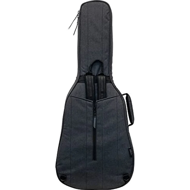 Ritter Bern Classical 3/4 ANT, Gitarrentasche für klassische 3/4 Gitarre, anthrazit, 28 mm Polsterung, 3 Zubehörtaschen, abnehmbare Rucksackgurte, reflektierende Streifen – Bild 3
