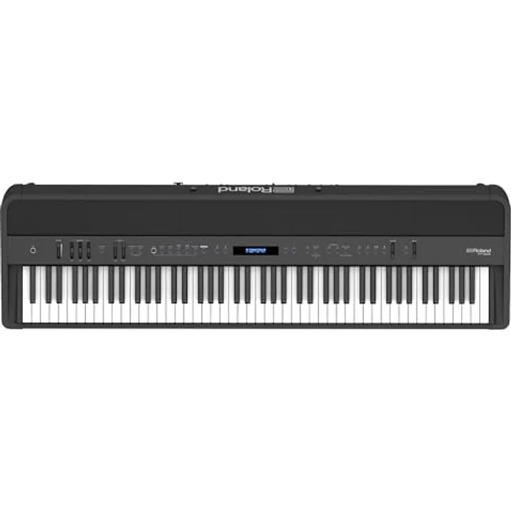 Roland FP-90X Digital Piano, tragbares Flaggschiff mit PureAcoustic Piano-Modelling und PHA-50 Hybrid-Tastatur, Schwarz – Bild 1