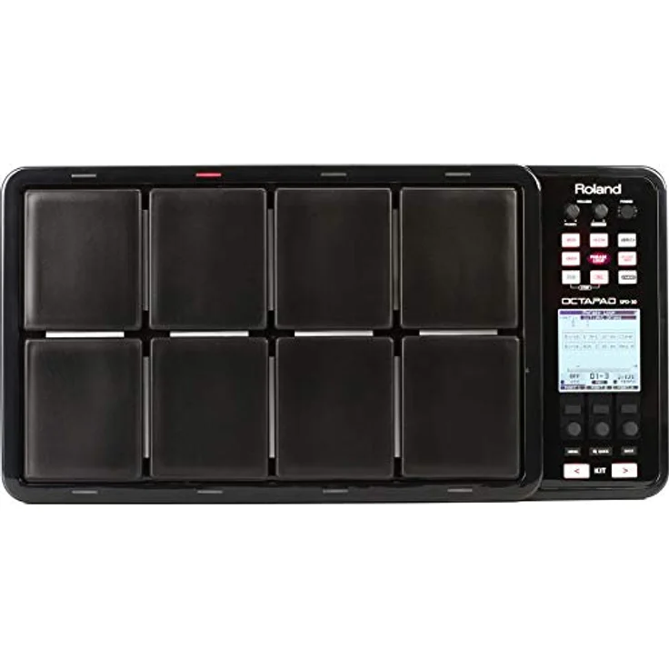 Roland SPD-30 Octapad, Digital Percussion Pad mit 30 Multieffekten, USB-Verbindung und beleuchtetem LCD-Display, Schwarz – Bild 1