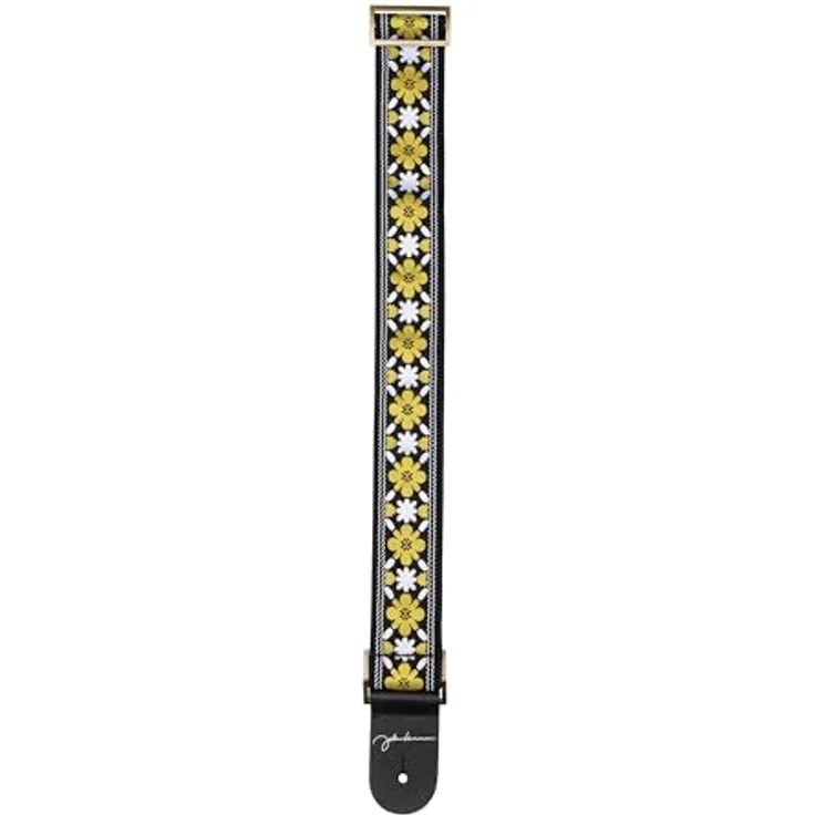 Daddario 50JL00 Lennon Rooftop, Gitarrengurt nachgebildet vom Rooftop Concert der Beatles, verstellbar von 99 cm - 147 cm, gemustert – Bild 4