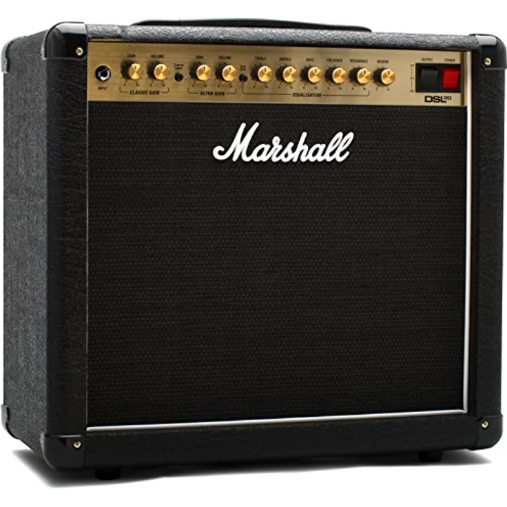 Marshall DSL20CR, E-Gitarren Combo Verstärker, 20 Watt, 2 Kanäle, 12" Celestion Lautsprecher, inkl. Fußschalter – Bild 1