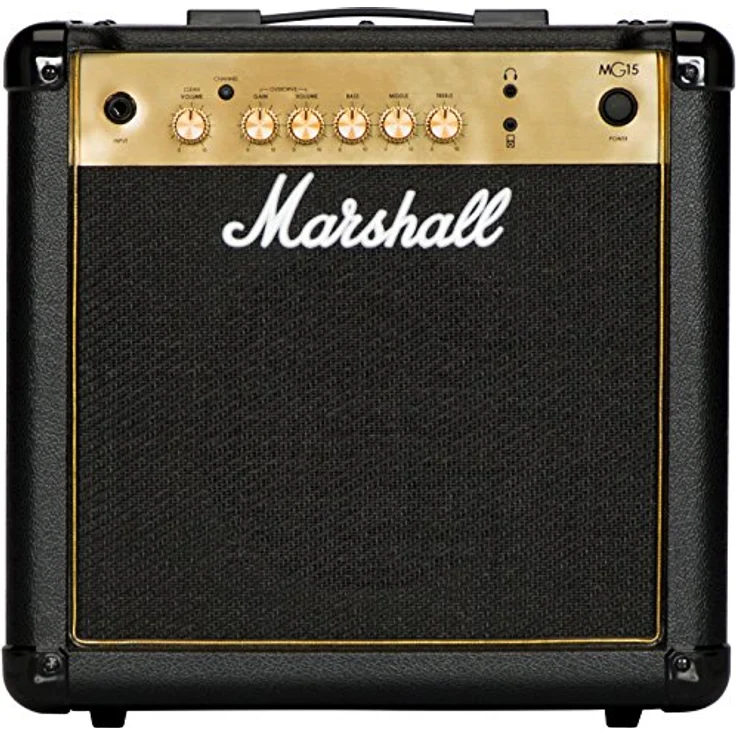Marshall MG15G, E-Gitarren Combo mit 15 Watt RMS, 2 Kanälen (Clean & Overdrive), MP3/Line Input, 8" Speaker, geschlossenes Gehäuse – Bild 6