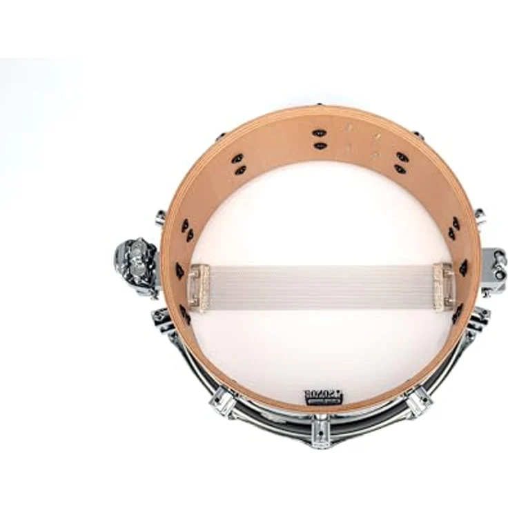 Sonor Jost Nickel Snare Drum 14"x6,25" Piano Black/Silver, hochwertige Snare Drum mit sorgfältiger Verarbeitung und ausgewählten Materialien – Bild 2