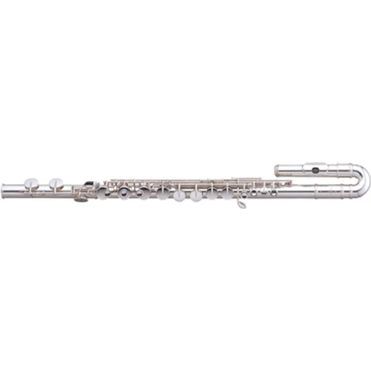 Pearl Flutes PFA 206 EU Altquerflöte, Sterling Silber Kopfstück, geschlossene Klappen, E-Mechanik, inkl. Koffer und Nylontasche