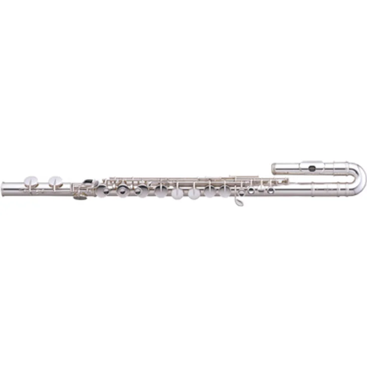 Pearl Flutes PFA 206 EU Altquerflöte, Sterling Silber Kopfstück, geschlossene Klappen, E-Mechanik, inkl. Koffer und Nylontasche