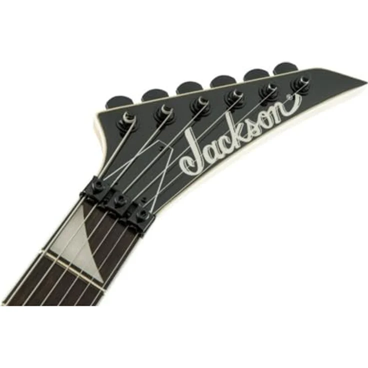 Jackson JS32 King V, E-Gitarre in Schwarz mit weißen Bevels und hochwertiger Verarbeitung – Bild 4