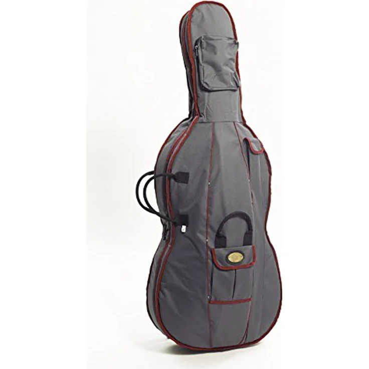 Stentor SR1108 Cello Student II 3/4, Einsteigermodell mit massiver Fichtendecke, Ahornkorpus und Ebenholzgriffbrett, inklusive Tasche und Bogen – Bild 3