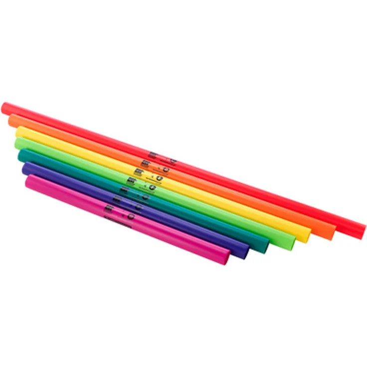 Boomwhackers BW-JG, diatonischer Bass Satz mit 7 Röhren, Töne C - H