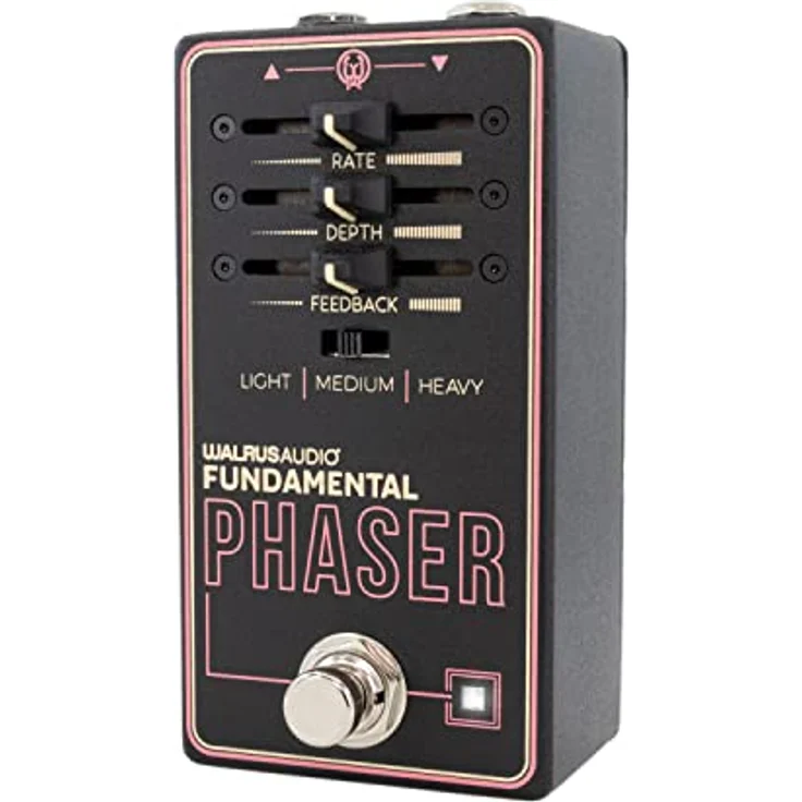 Walrus Audio Fundamental Phaser, Phaser Effektpedal mit 3 Modi, digitale Rekreation analoger Klänge, kompakt und übersichtlich, USA gefertigt – Bild 2