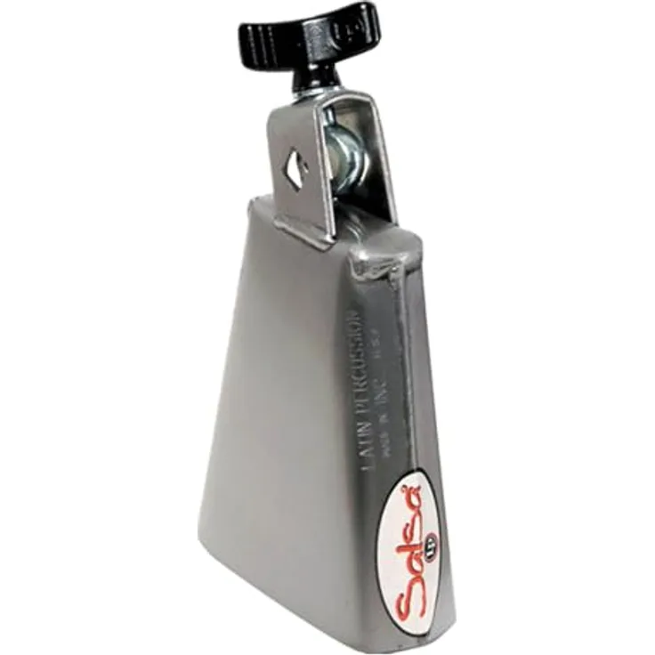 LP ES-2 Salsa Cha Cha Cowbell, High Pitch Percussion, gebürsteter Stahl, mit Halterung, 4 3/4"