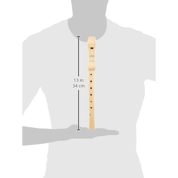 Gewa Natura Soprano Recorder German, Ahorn, satinierte Oberfläche, 2-teilig mit Stofftasche und Grifftabelle – Bild 4