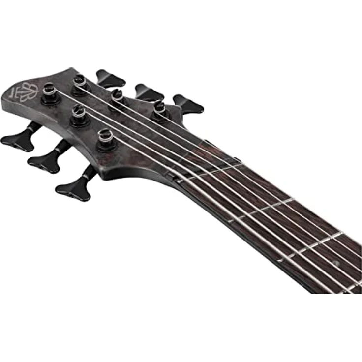 Ibanez BTB806MS-TGF, 6-saitiger Multiscale E-Bass mit Ahorn/Walnus-Hals, Transparent Gray Flat – Bild 6