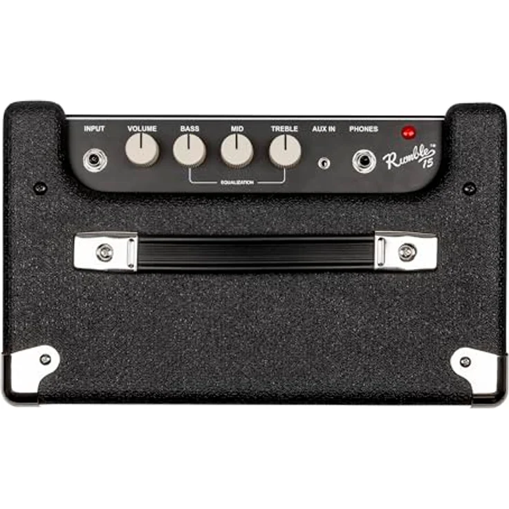Fender Rumble 15, 15W Bassverstärker mit Kopfhöreranschluss, kompakt und tragbar, leistungsstarker Klang für E-Bass, schwarz – Bild 4