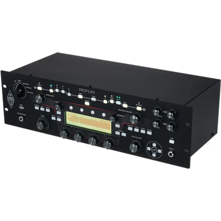 Kemper Profiler Rack MK 2, Gitarrenverstärker mit 7 FX-Slots, 8-Kanal USB Audio, erweiterter Looper und schneller Benutzeroberfläche
