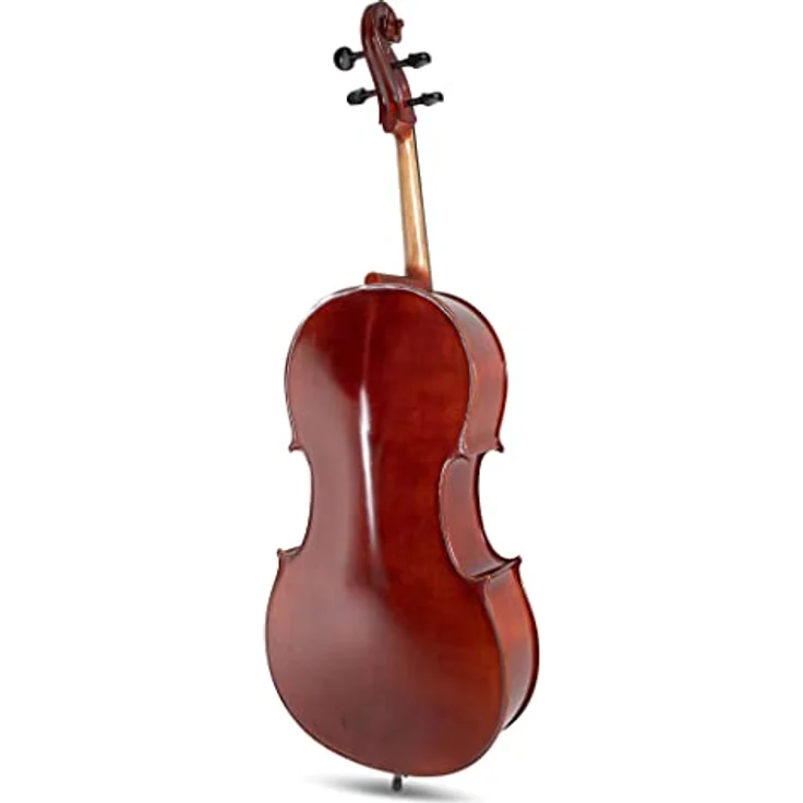 Gewa Pure Celloset EW 4/4, Cello mit massiver Fichtendecke, dunkler Lackierung und Ebenholz-Griffbrett – Bild 4