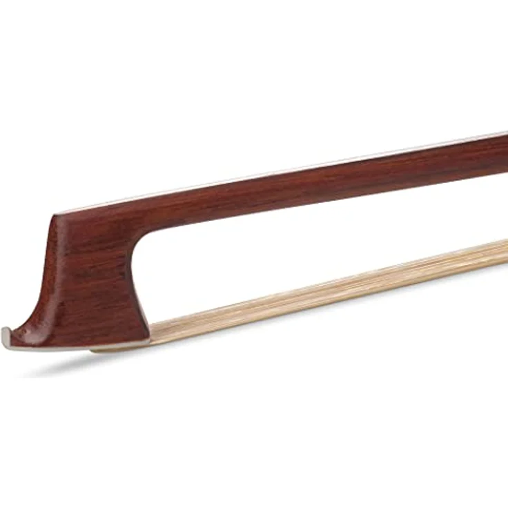 Gewa Student Violin Bow 4/4, Geigenbogen aus Massaranduba mit Ebenholzfrosch und Naturhaarbezug – Bild 3