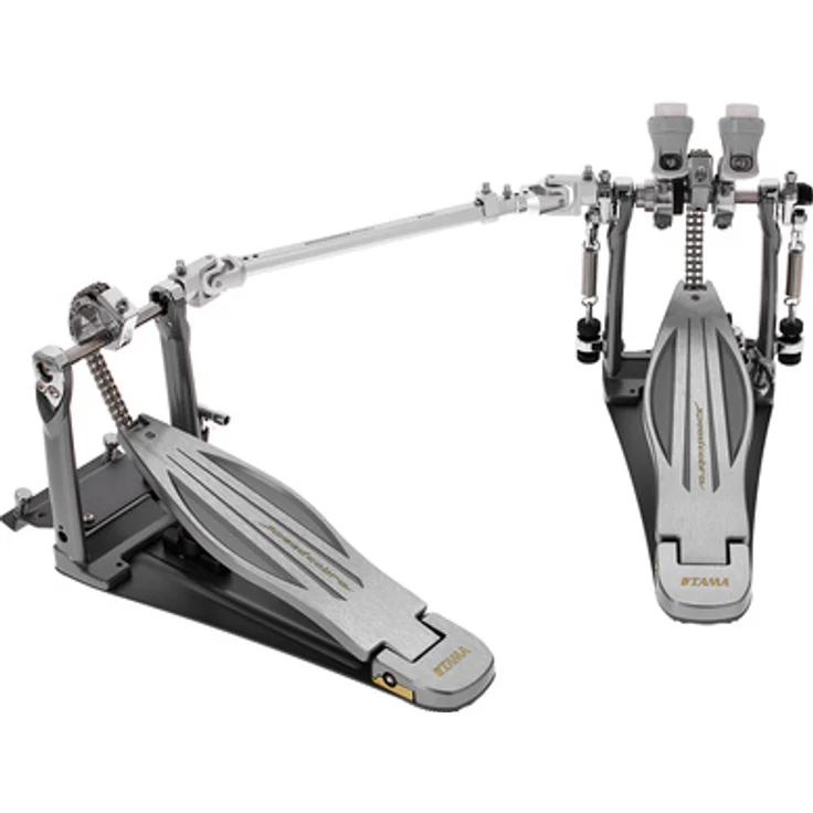 Tama HP910LWNMR S.Cobra Double Fußmaschine, Limited Edition mit Mirror Rod, Fastball Führungslager und Accu-Strike Schlägel, inkl. Pedal Bag