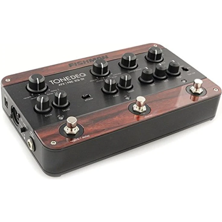 Fishman Tone AFX DEQ, Akustik Gitarren Preamp mit 4-Band EQ, Effekten und DI-Ausgang – Bild 2
