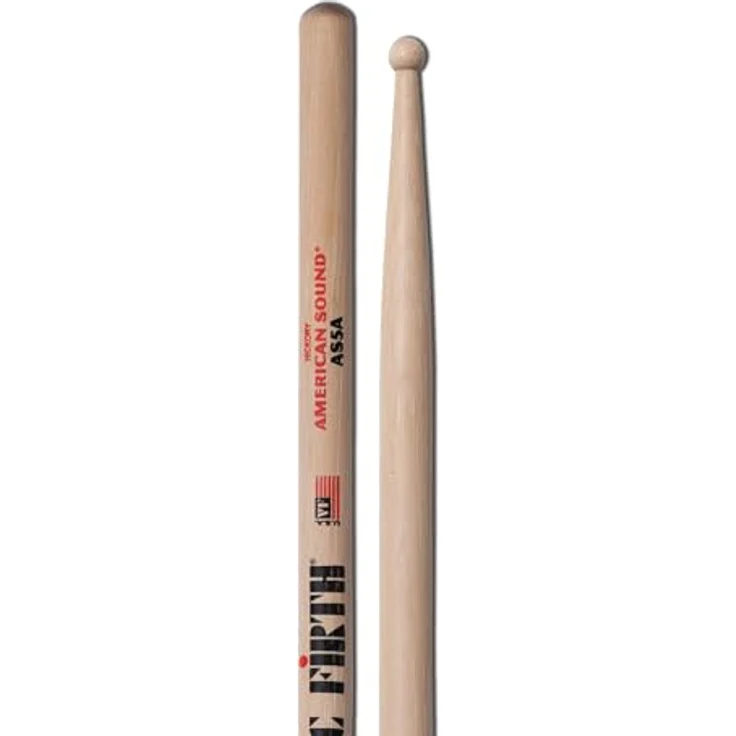 Vic Firth AS5A Drumsticks, American Sound Serie aus American Hickory mit runden Stockkopf, L=406mm, O=14,4mm – Bild 4