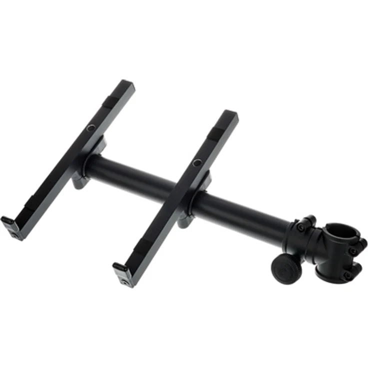 Jaspers Monitor Holder 40B, Monitorhalter mit 40 cm Rohrlänge, schwarzer Pulverbeschichtung, max. Traglast 7 kg