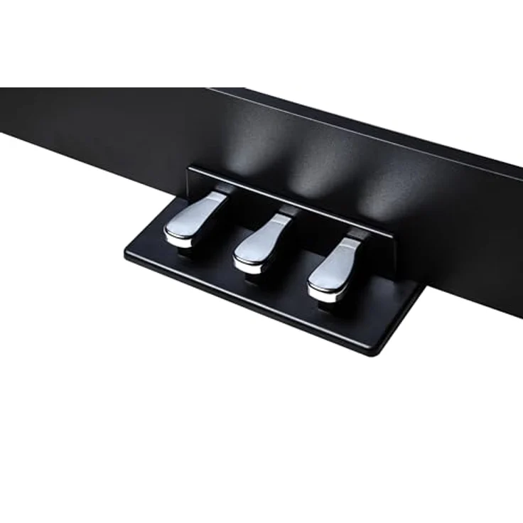 Kurzweil ST-3-LB, installierbarer Keyboardständer für KaE1 Digitalpiano mit Pedalen, schwarz, 1315 x 685 x 330 mm, 9,5 kg – Bild 4