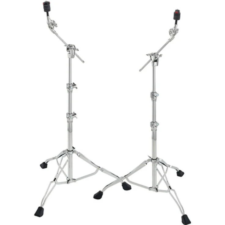 Tama HC83BW Cymbal Boom Stand Pack, doppeltes Galgenbeckenständer Set mit Quick Set Tilter, aus der Road Pro Serie