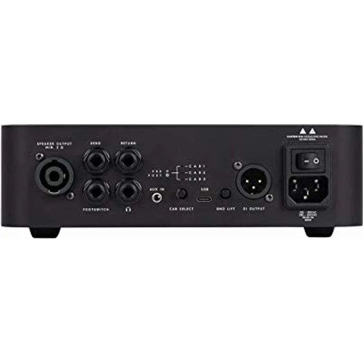 Darkglass Microtubes 500 V2, E-Bass Verstärker Topteil mit 500 Watt Leistung, integriertem Microtubes Verzerrer und 6-Band Grafik-Equalizer – Bild 4