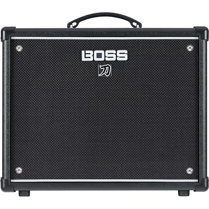 BOSS Katana-50 Gen 3, 50 Watt Combo-Gitarrenverstärker mit 12'' Custom-Lautsprecher, 12 Verstärkercharakteren und integrierten Effekten