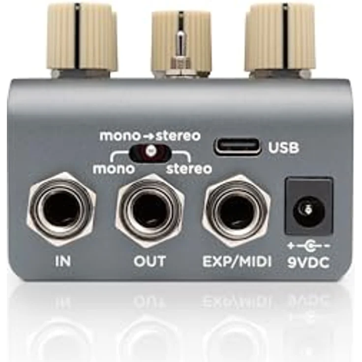Strymon EC-1 Delay, Effektpedal für E-Gitarre mit 300 Presets, Mono/Stereo Umschalter und MIDI-Parametersteuerung – Bild 4
