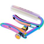 Shubb C1P Capo für E- und Westerngitarre, Royale "Paua Pearl" mit reibungslosem Rollenverschluss und neuem Hebeldesign