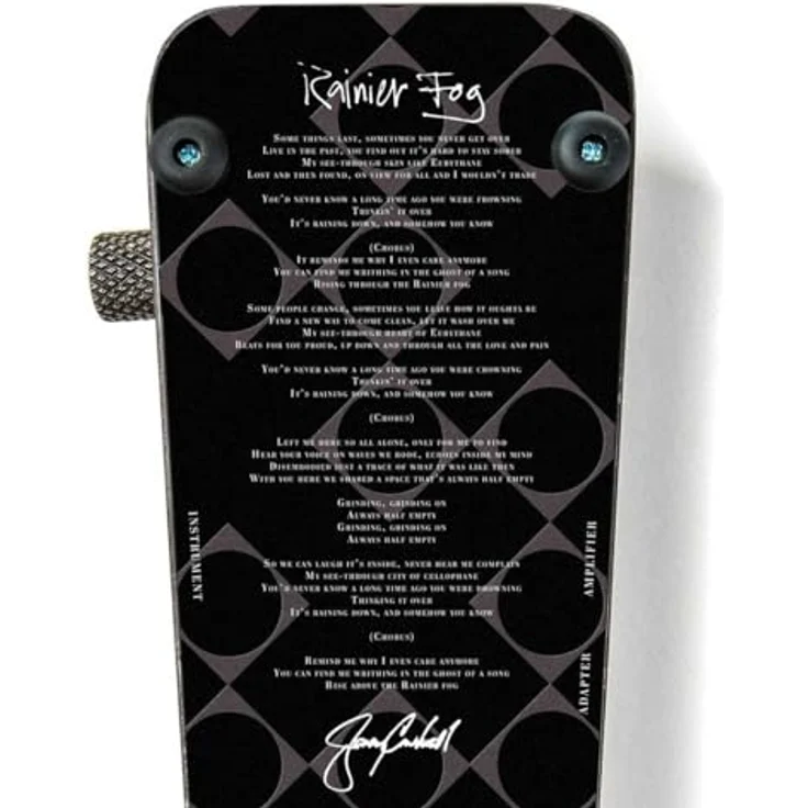 Jim Dunlop JC95B Cry Baby Jerry Cantrell Wah Distress, Analog WahWah-Pedal in grau – Bild 3