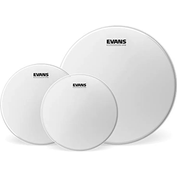 Evans UV2 Coated Tom Pack ETP-UV2-R, Fellsatz 10" + 12" + 16", doppellagig, UV-gehärtetes Coating, Level 360 Technologie – Bild 1