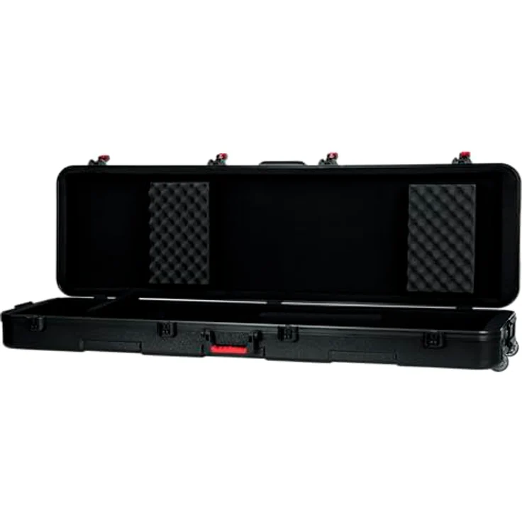 Gator TSA 88SLXL Keyboardcase, stabiler Polyäthylenaufbau mit TSA-Verriegelungen und Rollen, schwarz – Bild 9