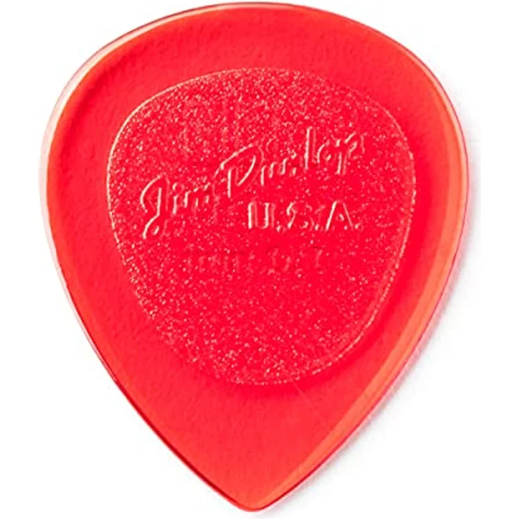 Jim Dunlop Plektrum Stubby Jazz 1,00mm, 6 Stück, konturiert für reibungslose Freigabe und starken Grip aus Lexan – Bild 2