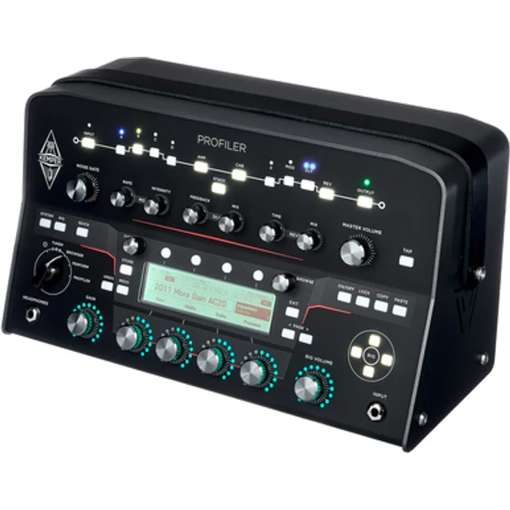 Kemper Profiler PowerHead MK 2, Gitarrenverstärker mit 600 Watt Class D Endstufe, schwarz