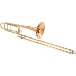 C.G.Conn 88HTO Bb/F Tenorposaune mit Quartventil, Open Wrap Bauart, Goldmessing Schallstück, inkl. Conn 5G Mundstück und Deluxe Holz Koffer