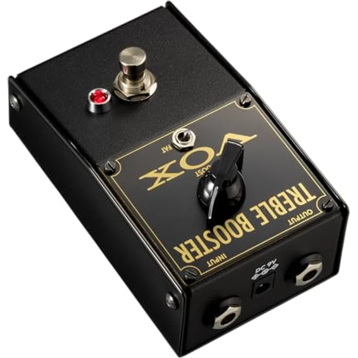 Vox VFZ-1 Fuzz, Gitarren-Effektpedal mit Vintage Distortion/Fuzz, schwarz – Bild 3