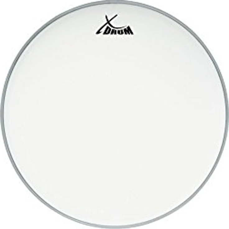 XDrum Coated Fell 12", 12 Zoll Schlagzeugfell, weiß, offener Klang mit langem Sustain