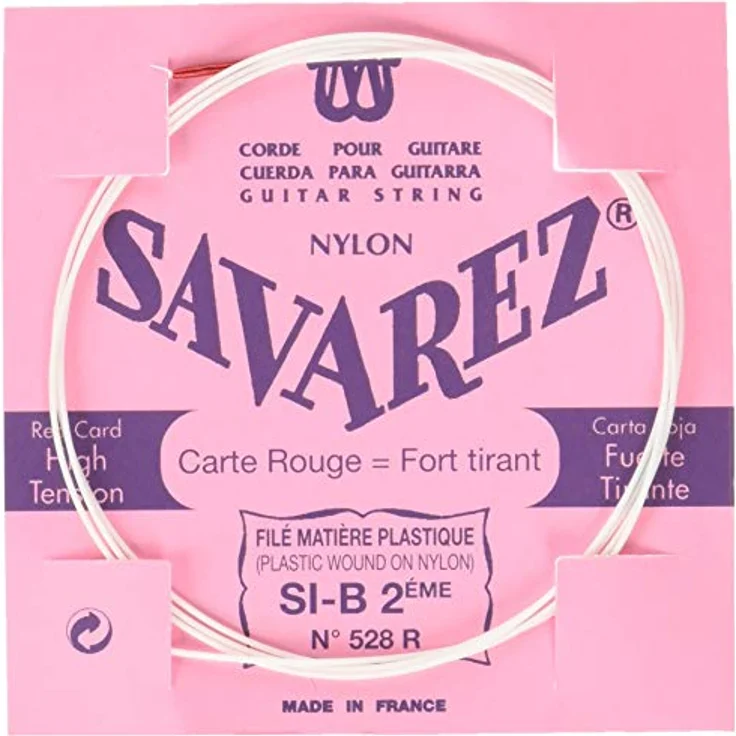 Savarez 655842 Saiten für Konzertgitarre 528R, Hochspannung, Kunststoff umsponnen, passend zu 520P/520P1 – Bild 1