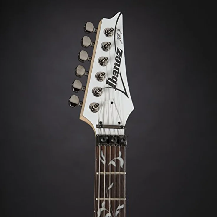 Ibanez JEMJR-WH Steve Vai Jem Jr. E-Gitarre in Weiß mit ausgewogener Verarbeitung und hochwertigen Materialien – Bild 4