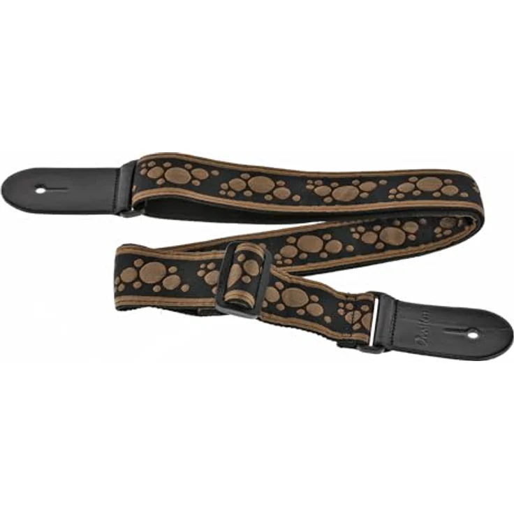 Ovation Soundhole Retro Copper, Nylongurt mit stabilem Lederende und gesticktem Multi Soundhole-Motiv, Kupfer – Bild 1