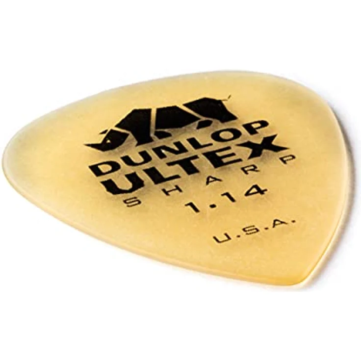 Dunlop Ultex Sharp Players Picks 1.14, Plektrum Set mit 6 Stück, Stärke 1,14 mm – Bild 2