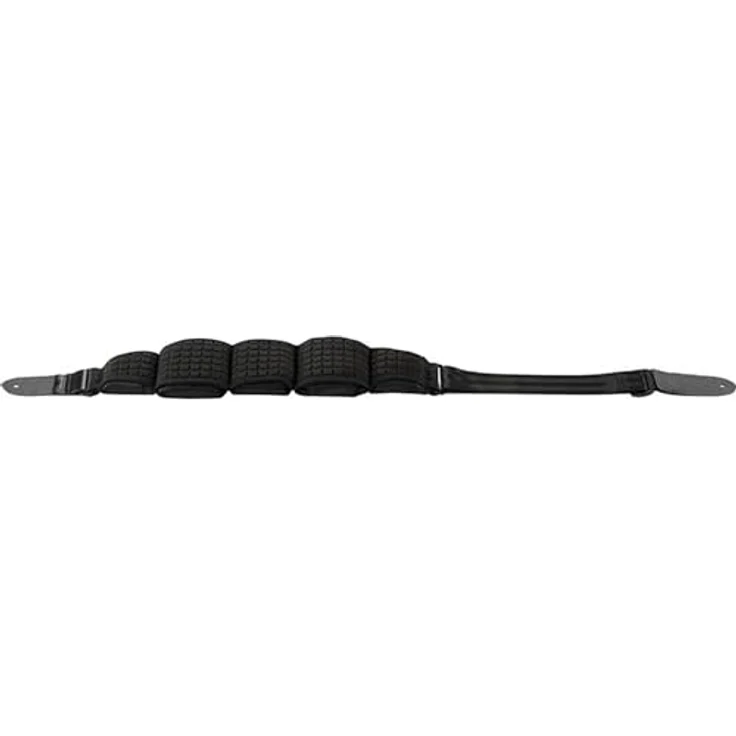 Ibanez BWS900 Bass Workshop Strap, gepolsterter Gitarrengurt aus hochwertigem Nylongewebe, verstellbar von 1020 mm bis 1250 mm, schwarz – Bild 2