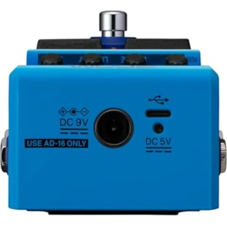 Zoom MS-70CDR+ MultiStomp Gitarren-Multi-Effektpedal mit 149 Effekten, Reverb, Modulation, Chorus, Delay, blau – Bild 2