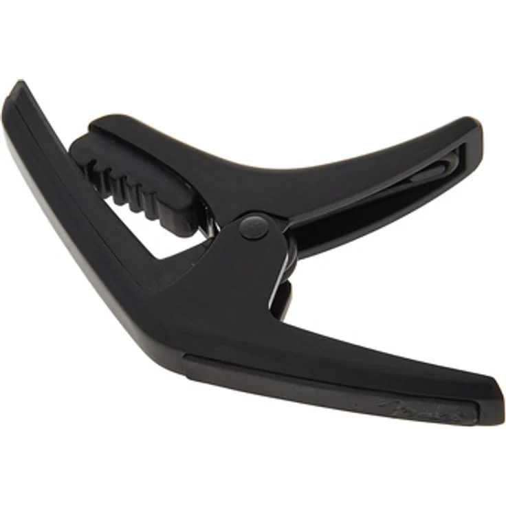 Fender Phoenix Capodaster, leichter Aluminium Kapodaster für E-Gitarre und Westerngitarre, schnelle Einhand Anwendung